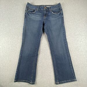 DKNY Ludlow Jeans Womens 8 R (30x25) Blue Denim Stretch Straight Boot Cut Casual